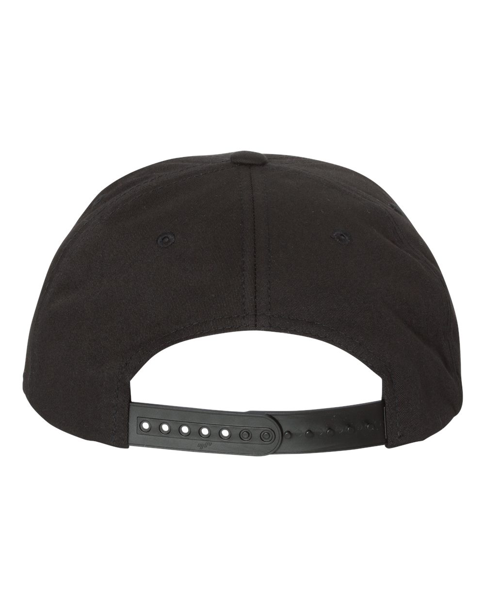 Five-Panel Flat Bill Snapback Cap